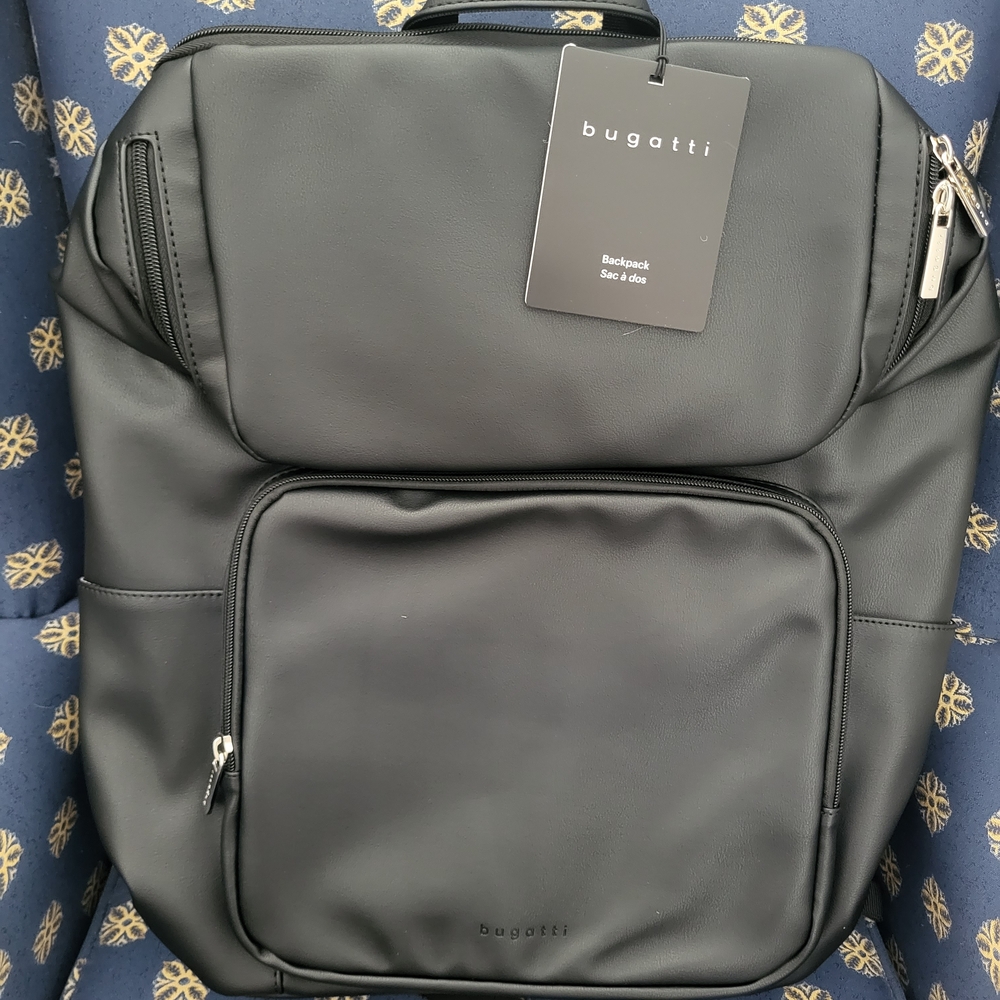 Bugatti Black Backpack
